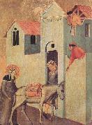 Pietro Lorenzetti Beata Umilta Transport Bricks to the Monastery oil painting on canvas